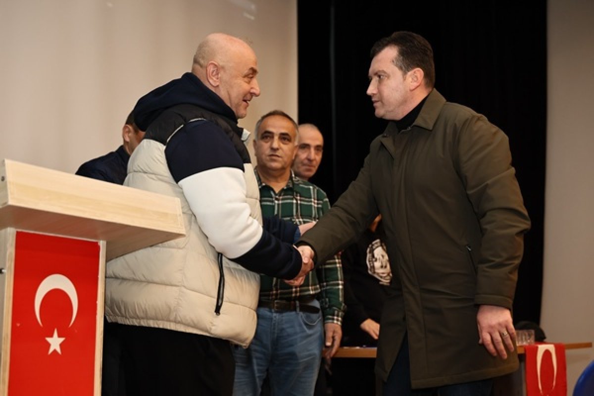 Başkan Balcıoğlu, Önder 1 Sitesi’nin genel kurul toplantısına katıldı