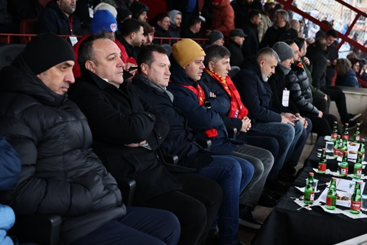 Başkan Balcıoğlu, Silivrispor-Çorluspor karşılaşmasını takip etti