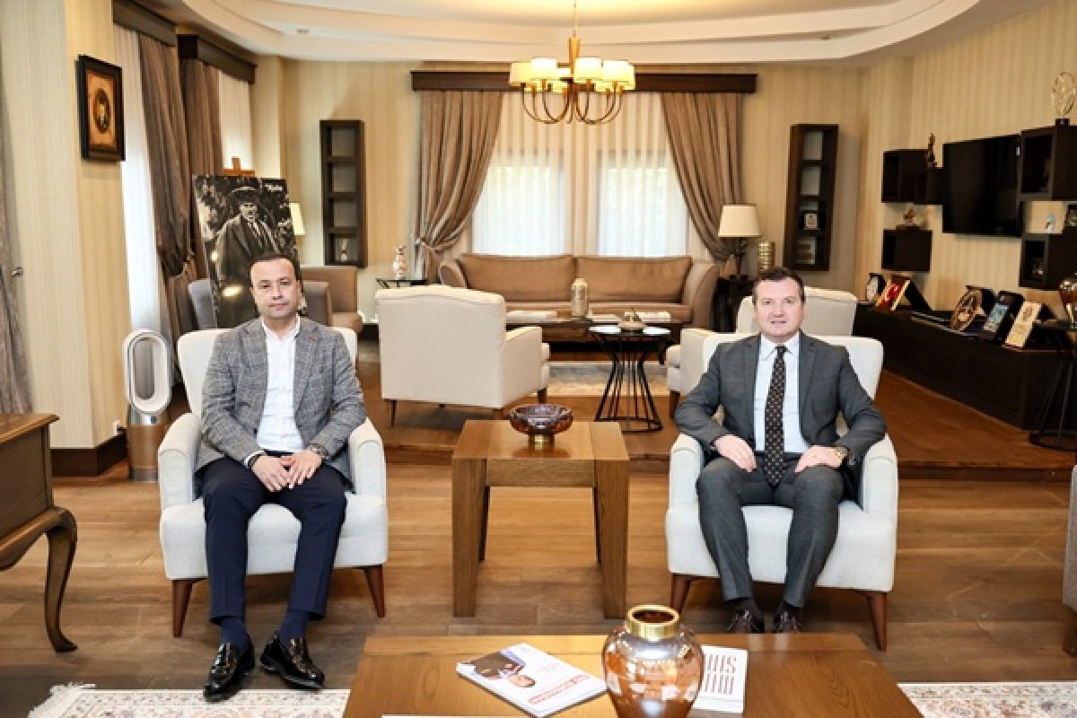 Başkan Balcıoğlu, İBB Genel Sekreteri Demir’i ağırladı