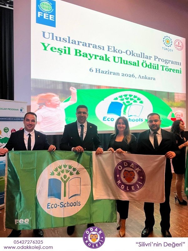 “Uluslararası Yeşil Bayrak” Odak Koleji’nde dalgalanacak