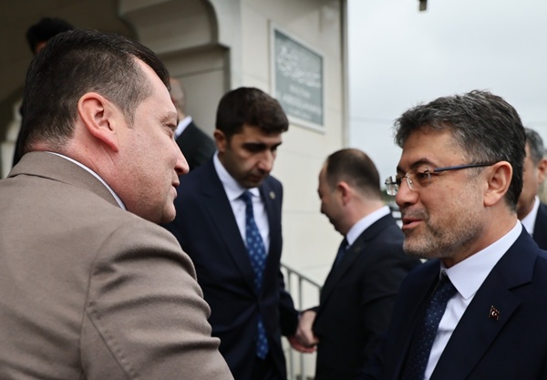 Başkan Balcıoğlu, Bakan Yumaklı ile bir araya geldi