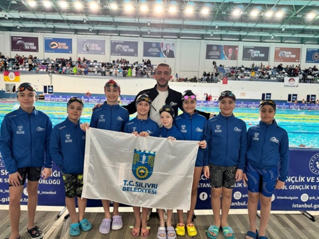 Silivri Belediyesi Yüzme Takımı 10 Yaş Ulusal Gelişim Ligi İl Vize Müsabakaları’nda